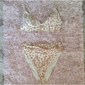 Aerie Animal Print Bikini (TOP ONLY)